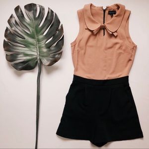 Topshop Colorblock Romper